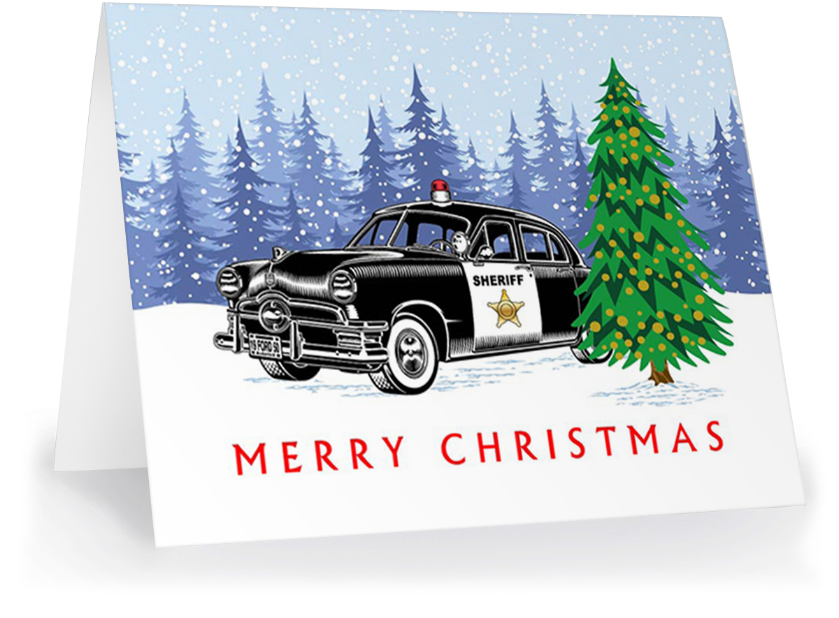 Police Christmas Cards 